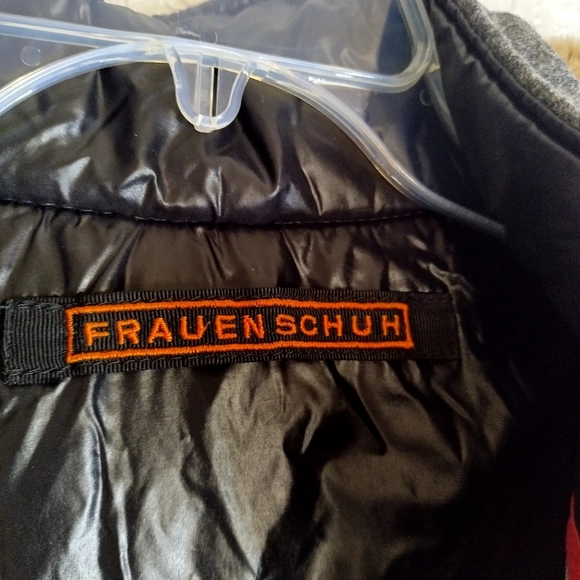 Frauenschuh rabbit fur men's parka Full Zip Winter jacket Sz L - Picture 12 of 15